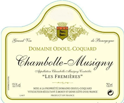 2018 Chambolle-Musigny, Les Fremières, Domaine Odoul-Coquard